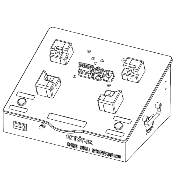STK0413142328 汽車中控燒錄夾具